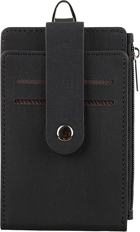 NEWHEY Keychain Holder Zipper Minimalist